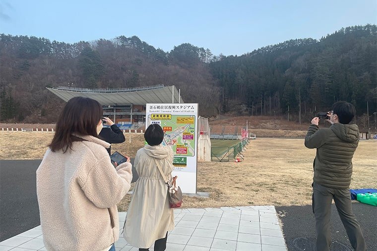 釜石鵜住居復興スタジアム訪問